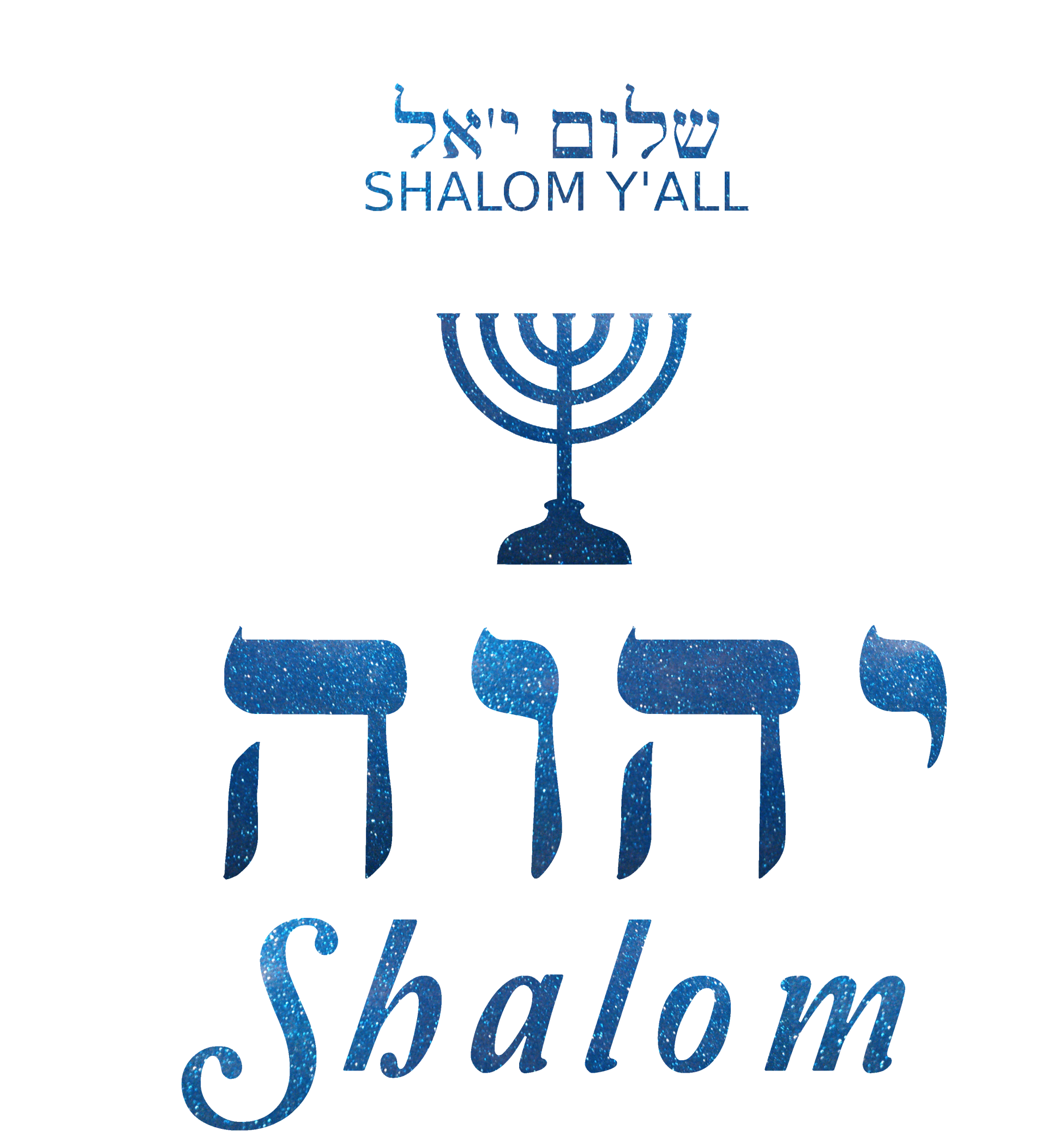 Multiple Color & Sizes ebn985 Shalom Hebrew Vinyl Decal Sticker 